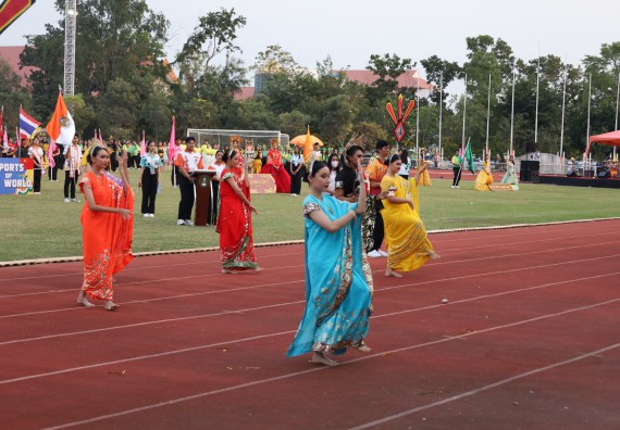 ภาพกิจกรรม  คณะวิทยาศาสตร์และเทคโนโลยี จัดโครงการส่งเสริมกีฬาสานสัมพันธ์ อนุรักษ์ ศิลปวัฒนธรรมและภูมิปัญญา กิจกรรมกีฬาสานสัมพันธ์ ปลาบึกเกมส์