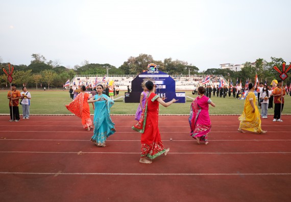 ภาพกิจกรรม  คณะวิทยาศาสตร์และเทคโนโลยี จัดโครงการส่งเสริมกีฬาสานสัมพันธ์ อนุรักษ์ ศิลปวัฒนธรรมและภูมิปัญญา กิจกรรมกีฬาสานสัมพันธ์ ปลาบึกเกมส์