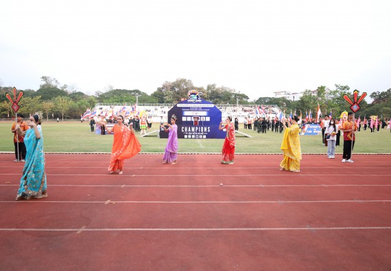 ภาพกิจกรรม  คณะวิทยาศาสตร์และเทคโนโลยี จัดโครงการส่งเสริมกีฬาสานสัมพันธ์ อนุรักษ์ ศิลปวัฒนธรรมและภูมิปัญญา กิจกรรมกีฬาสานสัมพันธ์ ปลาบึกเกมส์