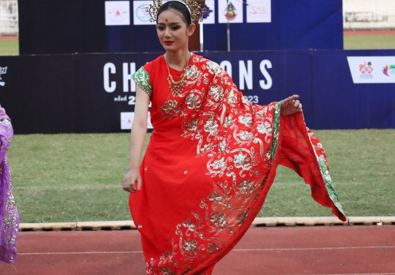 ภาพกิจกรรม  คณะวิทยาศาสตร์และเทคโนโลยี จัดโครงการส่งเสริมกีฬาสานสัมพันธ์ อนุรักษ์ ศิลปวัฒนธรรมและภูมิปัญญา กิจกรรมกีฬาสานสัมพันธ์ ปลาบึกเกมส์