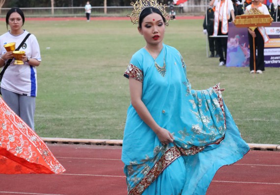 ภาพกิจกรรม  คณะวิทยาศาสตร์และเทคโนโลยี จัดโครงการส่งเสริมกีฬาสานสัมพันธ์ อนุรักษ์ ศิลปวัฒนธรรมและภูมิปัญญา กิจกรรมกีฬาสานสัมพันธ์ ปลาบึกเกมส์