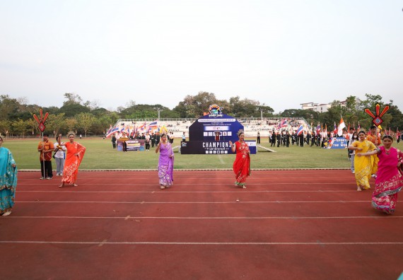 ภาพกิจกรรม  คณะวิทยาศาสตร์และเทคโนโลยี จัดโครงการส่งเสริมกีฬาสานสัมพันธ์ อนุรักษ์ ศิลปวัฒนธรรมและภูมิปัญญา กิจกรรมกีฬาสานสัมพันธ์ ปลาบึกเกมส์