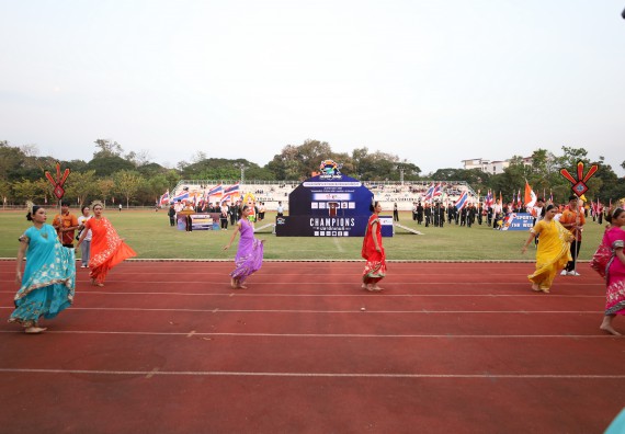 ภาพกิจกรรม  คณะวิทยาศาสตร์และเทคโนโลยี จัดโครงการส่งเสริมกีฬาสานสัมพันธ์ อนุรักษ์ ศิลปวัฒนธรรมและภูมิปัญญา กิจกรรมกีฬาสานสัมพันธ์ ปลาบึกเกมส์