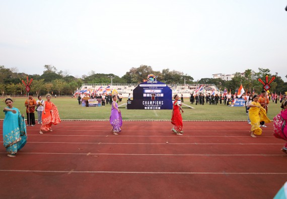 ภาพกิจกรรม  คณะวิทยาศาสตร์และเทคโนโลยี จัดโครงการส่งเสริมกีฬาสานสัมพันธ์ อนุรักษ์ ศิลปวัฒนธรรมและภูมิปัญญา กิจกรรมกีฬาสานสัมพันธ์ ปลาบึกเกมส์