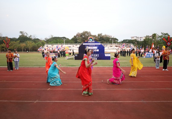 ภาพกิจกรรม  คณะวิทยาศาสตร์และเทคโนโลยี จัดโครงการส่งเสริมกีฬาสานสัมพันธ์ อนุรักษ์ ศิลปวัฒนธรรมและภูมิปัญญา กิจกรรมกีฬาสานสัมพันธ์ ปลาบึกเกมส์