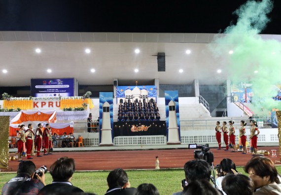 ภาพกิจกรรม  คณะวิทยาศาสตร์และเทคโนโลยี จัดโครงการส่งเสริมกีฬาสานสัมพันธ์ อนุรักษ์ ศิลปวัฒนธรรมและภูมิปัญญา กิจกรรมกีฬาสานสัมพันธ์ ปลาบึกเกมส์