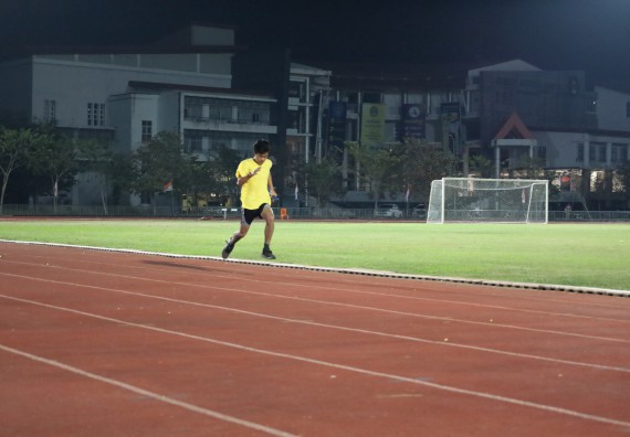 ภาพกิจกรรม  คณะวิทยาศาสตร์และเทคโนโลยี จัดโครงการส่งเสริมกีฬาสานสัมพันธ์ อนุรักษ์ ศิลปวัฒนธรรมและภูมิปัญญา กิจกรรมกีฬาสานสัมพันธ์ ปลาบึกเกมส์