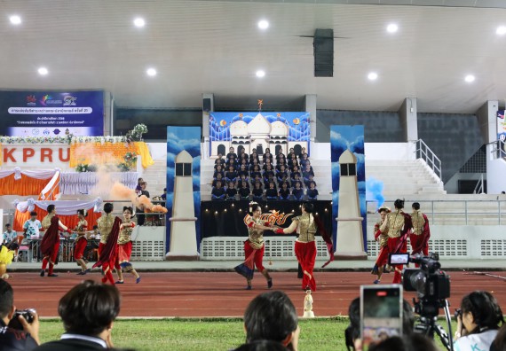 ภาพกิจกรรม  คณะวิทยาศาสตร์และเทคโนโลยี จัดโครงการส่งเสริมกีฬาสานสัมพันธ์ อนุรักษ์ ศิลปวัฒนธรรมและภูมิปัญญา กิจกรรมกีฬาสานสัมพันธ์ ปลาบึกเกมส์