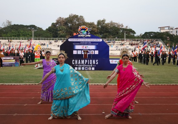 ภาพกิจกรรม  คณะวิทยาศาสตร์และเทคโนโลยี จัดโครงการส่งเสริมกีฬาสานสัมพันธ์ อนุรักษ์ ศิลปวัฒนธรรมและภูมิปัญญา กิจกรรมกีฬาสานสัมพันธ์ ปลาบึกเกมส์