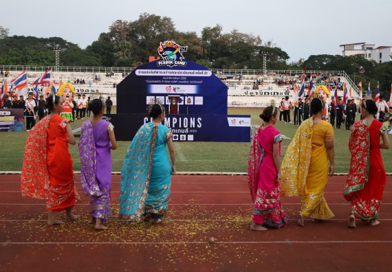 ภาพกิจกรรม  คณะวิทยาศาสตร์และเทคโนโลยี จัดโครงการส่งเสริมกีฬาสานสัมพันธ์ อนุรักษ์ ศิลปวัฒนธรรมและภูมิปัญญา กิจกรรมกีฬาสานสัมพันธ์ ปลาบึกเกมส์