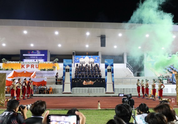 ภาพกิจกรรม  คณะวิทยาศาสตร์และเทคโนโลยี จัดโครงการส่งเสริมกีฬาสานสัมพันธ์ อนุรักษ์ ศิลปวัฒนธรรมและภูมิปัญญา กิจกรรมกีฬาสานสัมพันธ์ ปลาบึกเกมส์