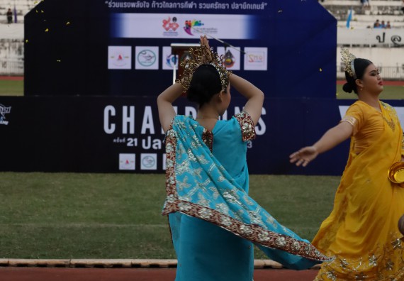 ภาพกิจกรรม  คณะวิทยาศาสตร์และเทคโนโลยี จัดโครงการส่งเสริมกีฬาสานสัมพันธ์ อนุรักษ์ ศิลปวัฒนธรรมและภูมิปัญญา กิจกรรมกีฬาสานสัมพันธ์ ปลาบึกเกมส์