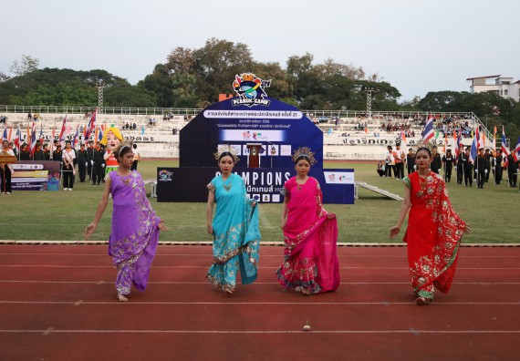 ภาพกิจกรรม  คณะวิทยาศาสตร์และเทคโนโลยี จัดโครงการส่งเสริมกีฬาสานสัมพันธ์ อนุรักษ์ ศิลปวัฒนธรรมและภูมิปัญญา กิจกรรมกีฬาสานสัมพันธ์ ปลาบึกเกมส์