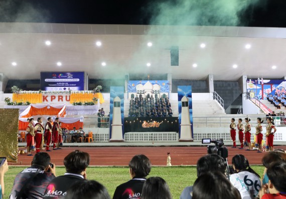 ภาพกิจกรรม  คณะวิทยาศาสตร์และเทคโนโลยี จัดโครงการส่งเสริมกีฬาสานสัมพันธ์ อนุรักษ์ ศิลปวัฒนธรรมและภูมิปัญญา กิจกรรมกีฬาสานสัมพันธ์ ปลาบึกเกมส์