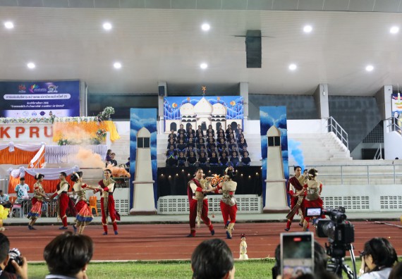 ภาพกิจกรรม  คณะวิทยาศาสตร์และเทคโนโลยี จัดโครงการส่งเสริมกีฬาสานสัมพันธ์ อนุรักษ์ ศิลปวัฒนธรรมและภูมิปัญญา กิจกรรมกีฬาสานสัมพันธ์ ปลาบึกเกมส์