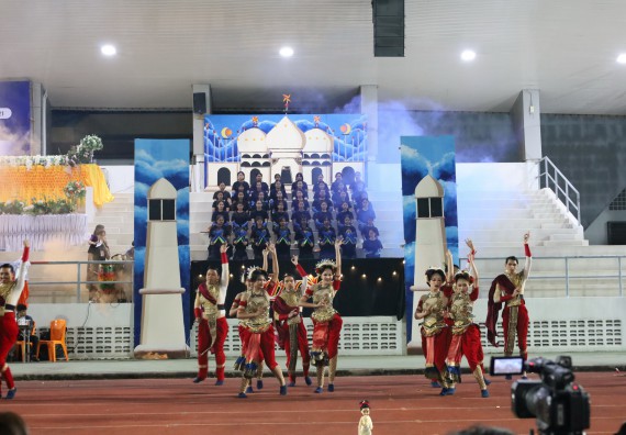 ภาพกิจกรรม  คณะวิทยาศาสตร์และเทคโนโลยี จัดโครงการส่งเสริมกีฬาสานสัมพันธ์ อนุรักษ์ ศิลปวัฒนธรรมและภูมิปัญญา กิจกรรมกีฬาสานสัมพันธ์ ปลาบึกเกมส์