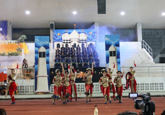 ภาพกิจกรรม  คณะวิทยาศาสตร์และเทคโนโลยี จัดโครงการส่งเสริมกีฬาสานสัมพันธ์ อนุรักษ์ ศิลปวัฒนธรรมและภูมิปัญญา กิจกรรมกีฬาสานสัมพันธ์ ปลาบึกเกมส์