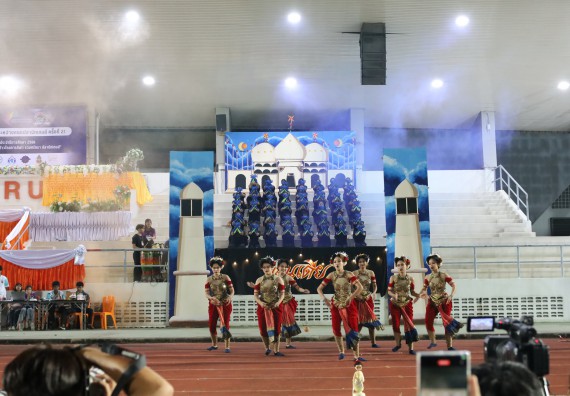 ภาพกิจกรรม  คณะวิทยาศาสตร์และเทคโนโลยี จัดโครงการส่งเสริมกีฬาสานสัมพันธ์ อนุรักษ์ ศิลปวัฒนธรรมและภูมิปัญญา กิจกรรมกีฬาสานสัมพันธ์ ปลาบึกเกมส์