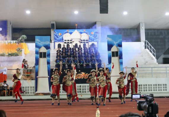 ภาพกิจกรรม  คณะวิทยาศาสตร์และเทคโนโลยี จัดโครงการส่งเสริมกีฬาสานสัมพันธ์ อนุรักษ์ ศิลปวัฒนธรรมและภูมิปัญญา กิจกรรมกีฬาสานสัมพันธ์ ปลาบึกเกมส์