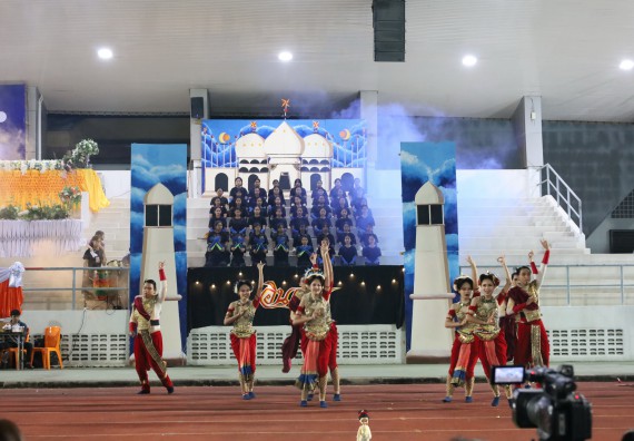 ภาพกิจกรรม  คณะวิทยาศาสตร์และเทคโนโลยี จัดโครงการส่งเสริมกีฬาสานสัมพันธ์ อนุรักษ์ ศิลปวัฒนธรรมและภูมิปัญญา กิจกรรมกีฬาสานสัมพันธ์ ปลาบึกเกมส์