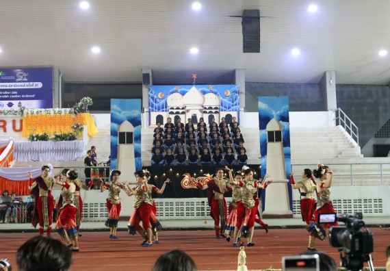 ภาพกิจกรรม  คณะวิทยาศาสตร์และเทคโนโลยี จัดโครงการส่งเสริมกีฬาสานสัมพันธ์ อนุรักษ์ ศิลปวัฒนธรรมและภูมิปัญญา กิจกรรมกีฬาสานสัมพันธ์ ปลาบึกเกมส์