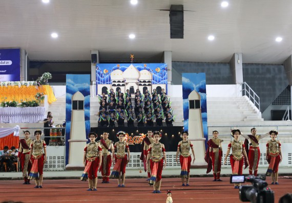 ภาพกิจกรรม  คณะวิทยาศาสตร์และเทคโนโลยี จัดโครงการส่งเสริมกีฬาสานสัมพันธ์ อนุรักษ์ ศิลปวัฒนธรรมและภูมิปัญญา กิจกรรมกีฬาสานสัมพันธ์ ปลาบึกเกมส์