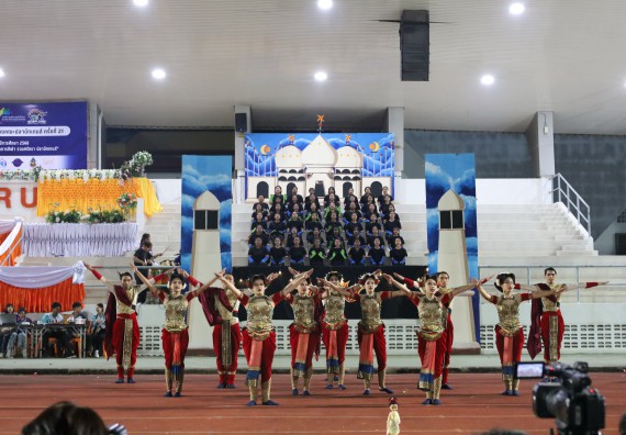 ภาพกิจกรรม  คณะวิทยาศาสตร์และเทคโนโลยี จัดโครงการส่งเสริมกีฬาสานสัมพันธ์ อนุรักษ์ ศิลปวัฒนธรรมและภูมิปัญญา กิจกรรมกีฬาสานสัมพันธ์ ปลาบึกเกมส์