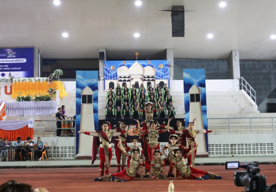 ภาพกิจกรรม  คณะวิทยาศาสตร์และเทคโนโลยี จัดโครงการส่งเสริมกีฬาสานสัมพันธ์ อนุรักษ์ ศิลปวัฒนธรรมและภูมิปัญญา กิจกรรมกีฬาสานสัมพันธ์ ปลาบึกเกมส์