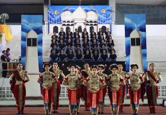 ภาพกิจกรรม  คณะวิทยาศาสตร์และเทคโนโลยี จัดโครงการส่งเสริมกีฬาสานสัมพันธ์ อนุรักษ์ ศิลปวัฒนธรรมและภูมิปัญญา กิจกรรมกีฬาสานสัมพันธ์ ปลาบึกเกมส์