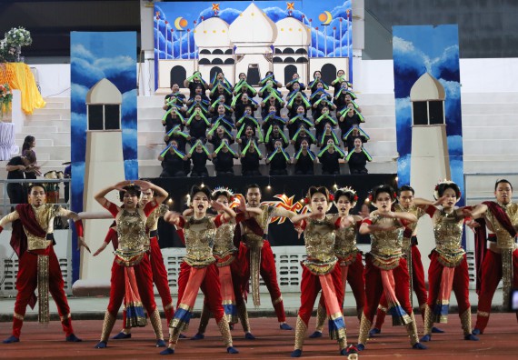 ภาพกิจกรรม  คณะวิทยาศาสตร์และเทคโนโลยี จัดโครงการส่งเสริมกีฬาสานสัมพันธ์ อนุรักษ์ ศิลปวัฒนธรรมและภูมิปัญญา กิจกรรมกีฬาสานสัมพันธ์ ปลาบึกเกมส์