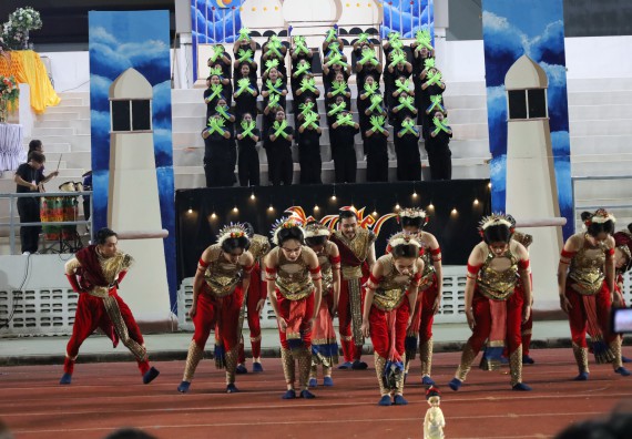 ภาพกิจกรรม  คณะวิทยาศาสตร์และเทคโนโลยี จัดโครงการส่งเสริมกีฬาสานสัมพันธ์ อนุรักษ์ ศิลปวัฒนธรรมและภูมิปัญญา กิจกรรมกีฬาสานสัมพันธ์ ปลาบึกเกมส์