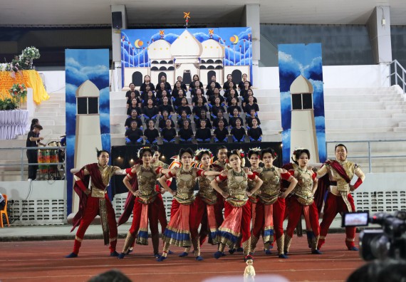 ภาพกิจกรรม  คณะวิทยาศาสตร์และเทคโนโลยี จัดโครงการส่งเสริมกีฬาสานสัมพันธ์ อนุรักษ์ ศิลปวัฒนธรรมและภูมิปัญญา กิจกรรมกีฬาสานสัมพันธ์ ปลาบึกเกมส์