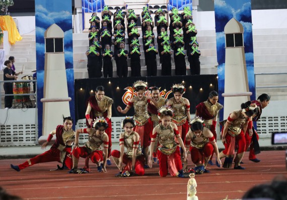 ภาพกิจกรรม  คณะวิทยาศาสตร์และเทคโนโลยี จัดโครงการส่งเสริมกีฬาสานสัมพันธ์ อนุรักษ์ ศิลปวัฒนธรรมและภูมิปัญญา กิจกรรมกีฬาสานสัมพันธ์ ปลาบึกเกมส์