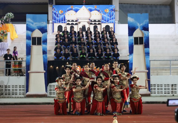 ภาพกิจกรรม  คณะวิทยาศาสตร์และเทคโนโลยี จัดโครงการส่งเสริมกีฬาสานสัมพันธ์ อนุรักษ์ ศิลปวัฒนธรรมและภูมิปัญญา กิจกรรมกีฬาสานสัมพันธ์ ปลาบึกเกมส์