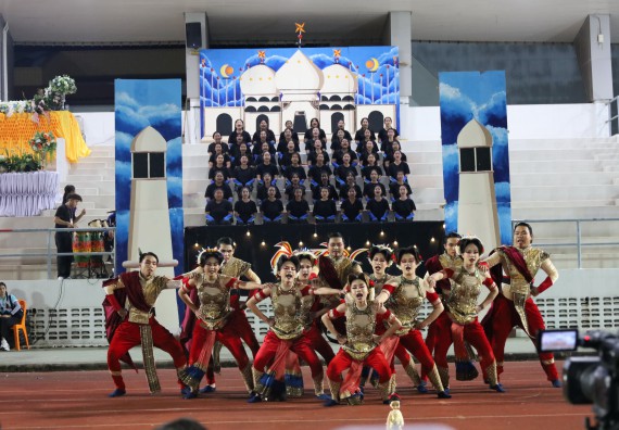 ภาพกิจกรรม  คณะวิทยาศาสตร์และเทคโนโลยี จัดโครงการส่งเสริมกีฬาสานสัมพันธ์ อนุรักษ์ ศิลปวัฒนธรรมและภูมิปัญญา กิจกรรมกีฬาสานสัมพันธ์ ปลาบึกเกมส์