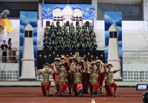 ภาพกิจกรรม  คณะวิทยาศาสตร์และเทคโนโลยี จัดโครงการส่งเสริมกีฬาสานสัมพันธ์ อนุรักษ์ ศิลปวัฒนธรรมและภูมิปัญญา กิจกรรมกีฬาสานสัมพันธ์ ปลาบึกเกมส์