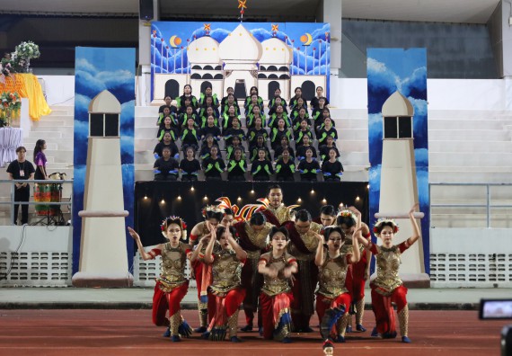 ภาพกิจกรรม  คณะวิทยาศาสตร์และเทคโนโลยี จัดโครงการส่งเสริมกีฬาสานสัมพันธ์ อนุรักษ์ ศิลปวัฒนธรรมและภูมิปัญญา กิจกรรมกีฬาสานสัมพันธ์ ปลาบึกเกมส์