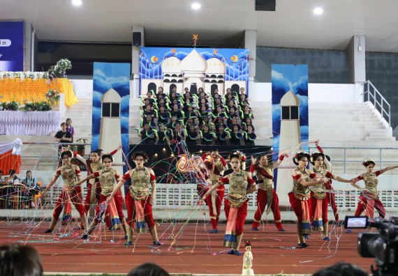 ภาพกิจกรรม  คณะวิทยาศาสตร์และเทคโนโลยี จัดโครงการส่งเสริมกีฬาสานสัมพันธ์ อนุรักษ์ ศิลปวัฒนธรรมและภูมิปัญญา กิจกรรมกีฬาสานสัมพันธ์ ปลาบึกเกมส์