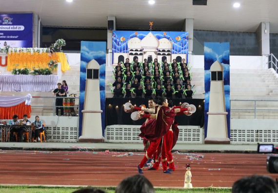 ภาพกิจกรรม  คณะวิทยาศาสตร์และเทคโนโลยี จัดโครงการส่งเสริมกีฬาสานสัมพันธ์ อนุรักษ์ ศิลปวัฒนธรรมและภูมิปัญญา กิจกรรมกีฬาสานสัมพันธ์ ปลาบึกเกมส์