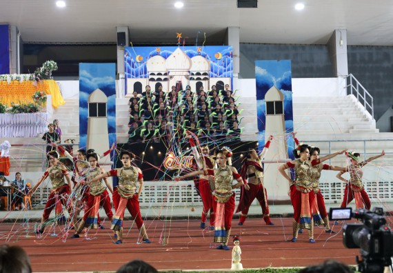 ภาพกิจกรรม  คณะวิทยาศาสตร์และเทคโนโลยี จัดโครงการส่งเสริมกีฬาสานสัมพันธ์ อนุรักษ์ ศิลปวัฒนธรรมและภูมิปัญญา กิจกรรมกีฬาสานสัมพันธ์ ปลาบึกเกมส์