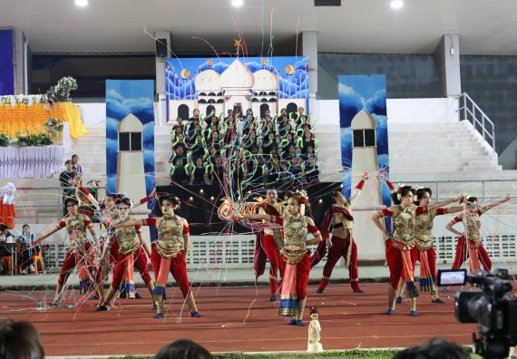 ภาพกิจกรรม  คณะวิทยาศาสตร์และเทคโนโลยี จัดโครงการส่งเสริมกีฬาสานสัมพันธ์ อนุรักษ์ ศิลปวัฒนธรรมและภูมิปัญญา กิจกรรมกีฬาสานสัมพันธ์ ปลาบึกเกมส์