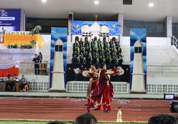 ภาพกิจกรรม  คณะวิทยาศาสตร์และเทคโนโลยี จัดโครงการส่งเสริมกีฬาสานสัมพันธ์ อนุรักษ์ ศิลปวัฒนธรรมและภูมิปัญญา กิจกรรมกีฬาสานสัมพันธ์ ปลาบึกเกมส์