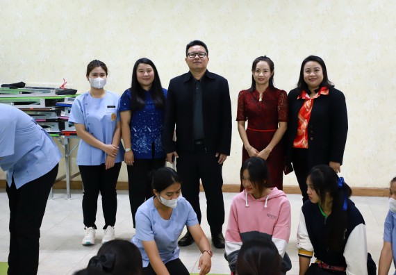 ภาพกิจกรรม  คณะวิทยาศาสตร์และเทคโนโลยี จัดค่ายวิทยาศาสตร์สัญจร ปีการศึกษา 2566  โรงเรียนนาบ่อคำวิทยาคม