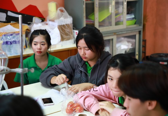 ภาพกิจกรรม  คณะวิทยาศาสตร์และเทคโนโลยี จัดค่ายวิทยาศาสตร์สัญจร ปีการศึกษา 2566  โรงเรียนนาบ่อคำวิทยาคม