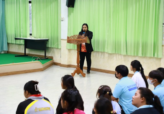 ภาพกิจกรรม  คณะวิทยาศาสตร์และเทคโนโลยี จัดค่ายวิทยาศาสตร์สัญจร ปีการศึกษา 2566  โรงเรียนนาบ่อคำวิทยาคม