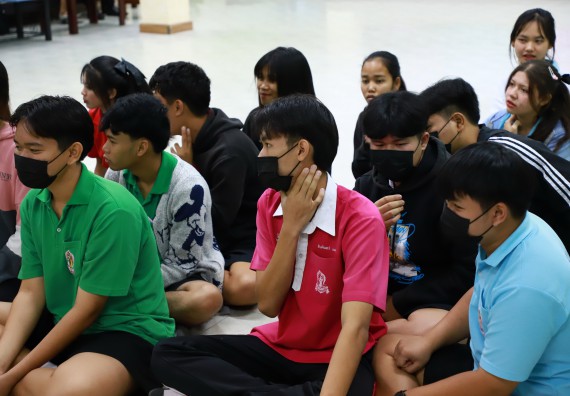 ภาพกิจกรรม  คณะวิทยาศาสตร์และเทคโนโลยี จัดค่ายวิทยาศาสตร์สัญจร ปีการศึกษา 2566  โรงเรียนนาบ่อคำวิทยาคม