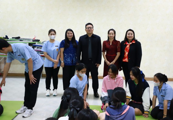 ภาพกิจกรรม  คณะวิทยาศาสตร์และเทคโนโลยี จัดค่ายวิทยาศาสตร์สัญจร ปีการศึกษา 2566  โรงเรียนนาบ่อคำวิทยาคม