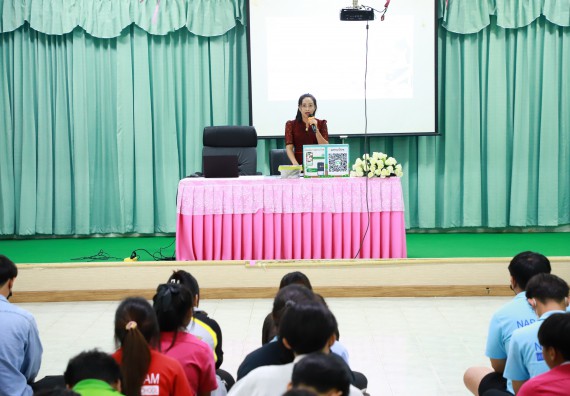 ภาพกิจกรรม  คณะวิทยาศาสตร์และเทคโนโลยี จัดค่ายวิทยาศาสตร์สัญจร ปีการศึกษา 2566  โรงเรียนนาบ่อคำวิทยาคม