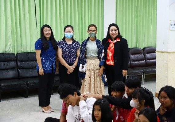 ภาพกิจกรรม  คณะวิทยาศาสตร์และเทคโนโลยี จัดค่ายวิทยาศาสตร์สัญจร ปีการศึกษา 2566  โรงเรียนนาบ่อคำวิทยาคม