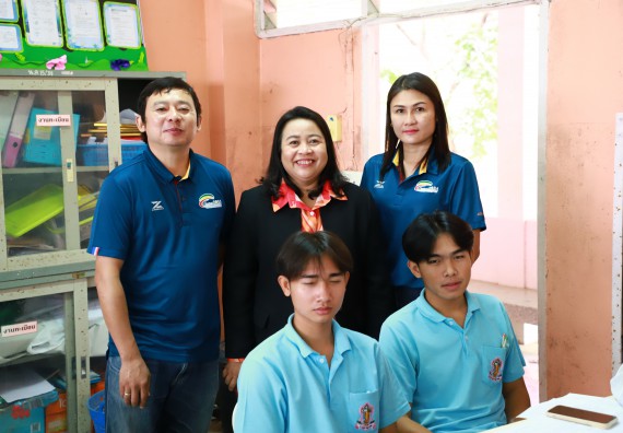 ภาพกิจกรรม  คณะวิทยาศาสตร์และเทคโนโลยี จัดค่ายวิทยาศาสตร์สัญจร ปีการศึกษา 2566  โรงเรียนนาบ่อคำวิทยาคม